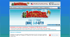 Desktop Screenshot of einflatables.com